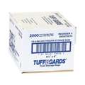 Tuffgards 6.5"x9" High Density Clear Twist Tie Freezer Storage Bag, PK2000 303679974